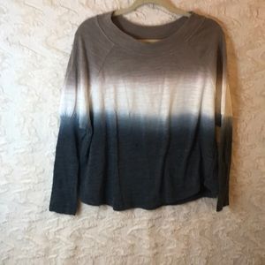 YOUNG FABULOUS & BROKE ombré small longsleeve